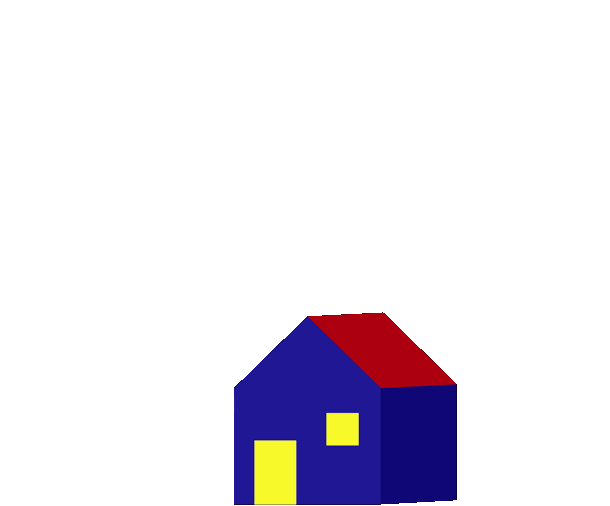 Haus, das eine neue Gebäudehülle erhält – danach gehen die Lichter an